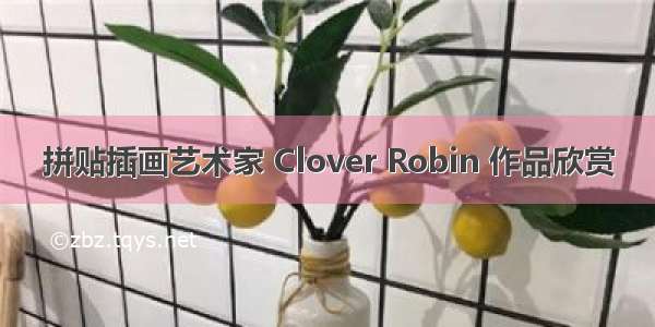 拼贴插画艺术家 Clover Robin 作品欣赏