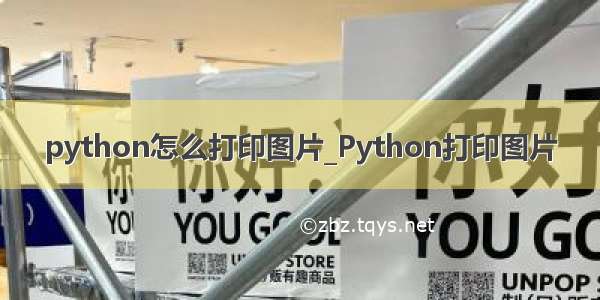 python怎么打印图片_Python打印图片