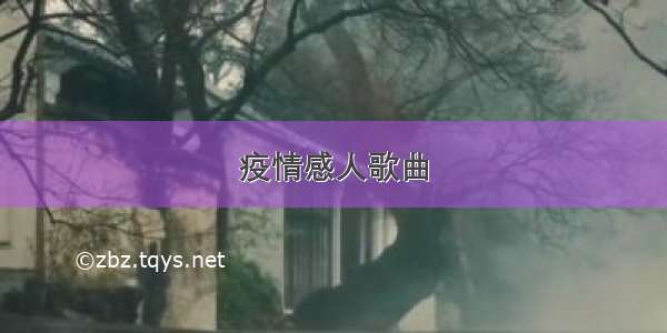 疫情感人歌曲