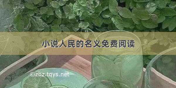 小说人民的名义免费阅读