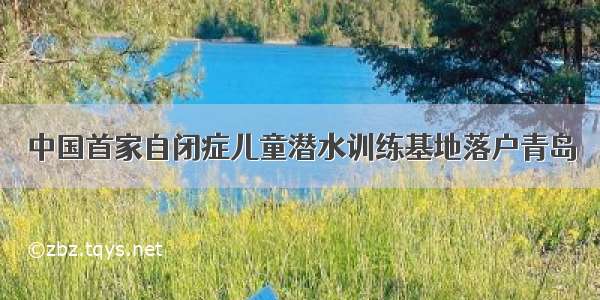 中国首家自闭症儿童潜水训练基地落户青岛