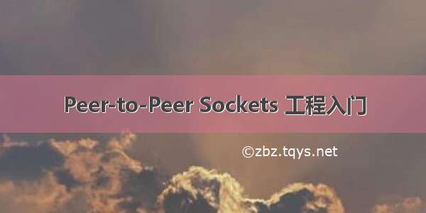 Peer-to-Peer Sockets 工程入门