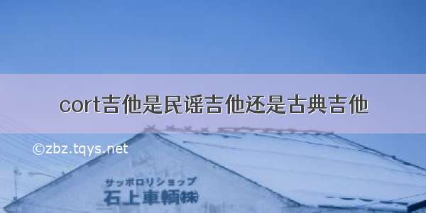 cort吉他是民谣吉他还是古典吉他