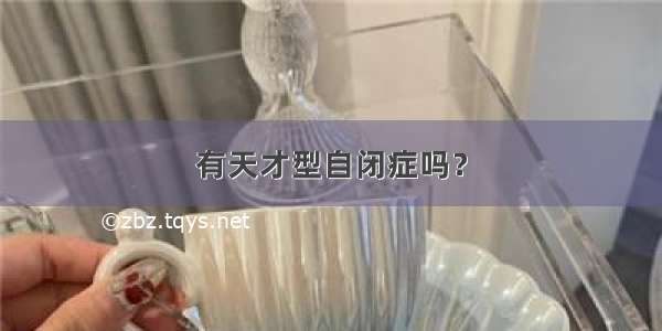 有天才型自闭症吗？